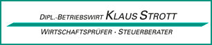 Logo von Dipl.-Betriebswirt Klaus Strott, Ihr Steuerberater in Neu-Isenburg